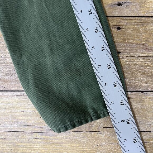 Wonder Nation Sz XL (14-16) Women’s Shirt Drees Used Olive Green - Picture 14 of 15